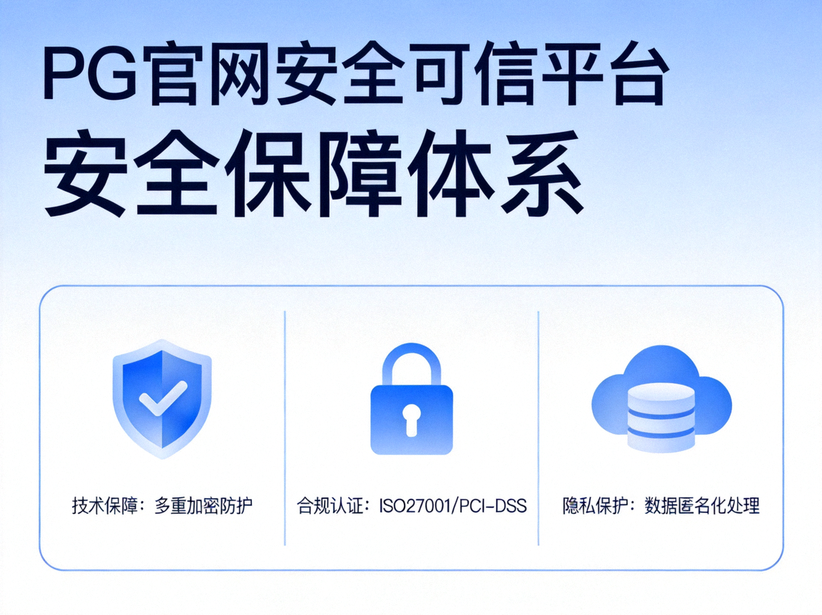 PG官网安全可信平台介绍配图，展示安全保障体系