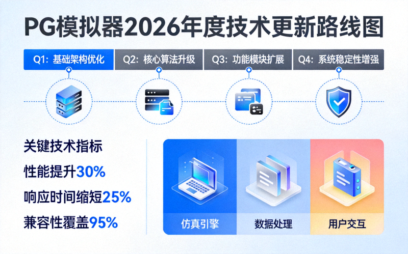 PG模拟器2026年度技术更新路线图配图