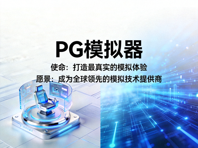PG模拟器品牌使命与愿景配图