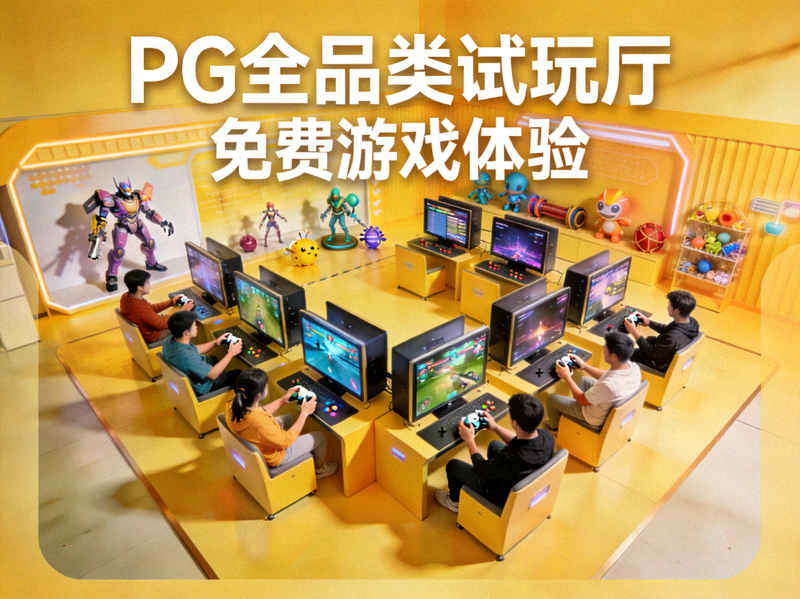PG全品类试玩厅免费游戏体验理念配图