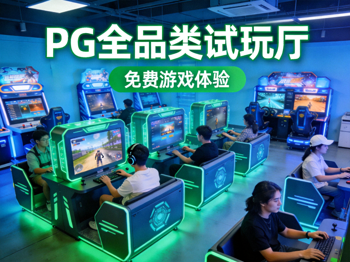PG全品类试玩厅免费游戏体验理念配图