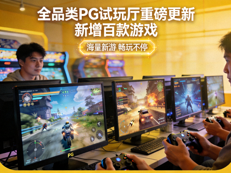 全品类PG试玩厅重磅更新新增百款游戏的新闻配图