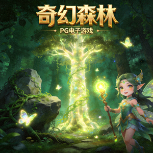 新增PG电子游戏‘奇幻森林’预览图，展示精美森林主题画面与角色