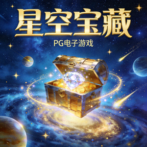 新增PG电子游戏‘星空宝藏’预览图，展示璀璨星空与宝藏元素